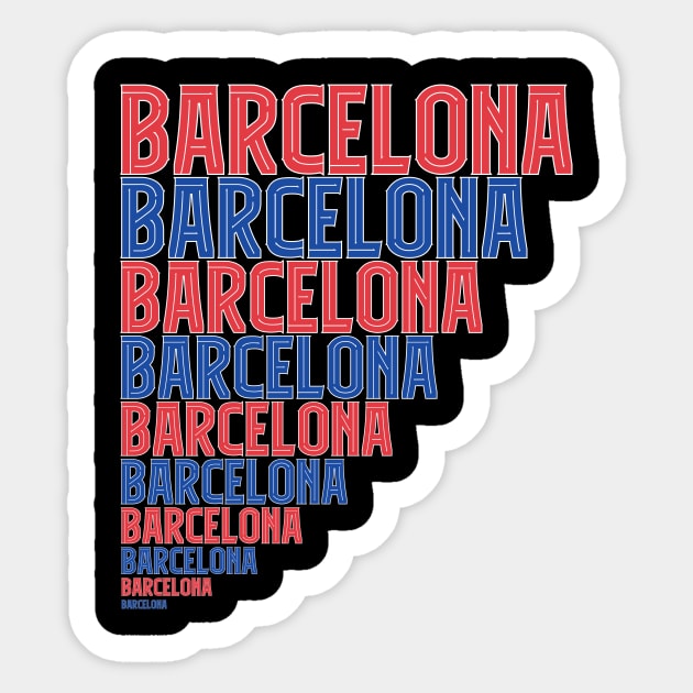 Barcelona 2022 Sticker by Kufic Studio